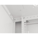 RACK CABINET 19" WALL-MOUNT 9U/600X450 FOR SELF-ASSEMBLY WITH METAL DOOR GREY LANBERG (FLAT PACK)