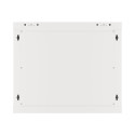 RACK CABINET 19" WALL-MOUNT 9U/600X450 FOR SELF-ASSEMBLY WITH METAL DOOR GREY LANBERG (FLAT PACK)