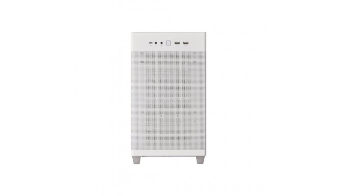 ASUS Prime AP201 MicroATX Case White Edition Tool-Free Side Panels and Quasi-Filter Mesh Panels