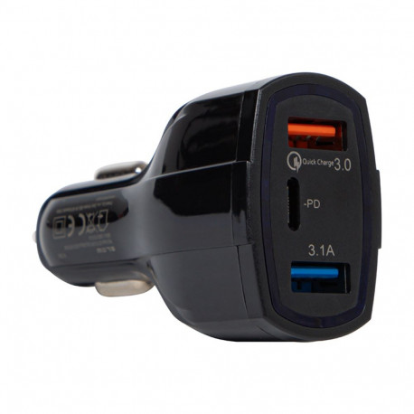 75-780# autolaadija g31a 3x usb-c+2xusb-a