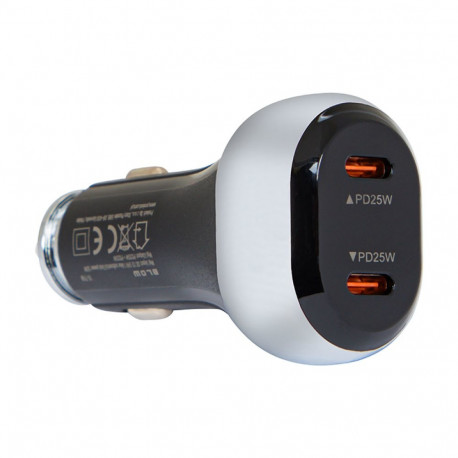 75-776# g50a autolaadija 2x usb-c 50w (5 tk)