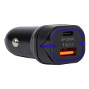 Autolaadija USB + USB-C 38W G38B