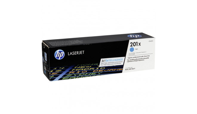 HP 201X laservärvikassett, tsüaan
