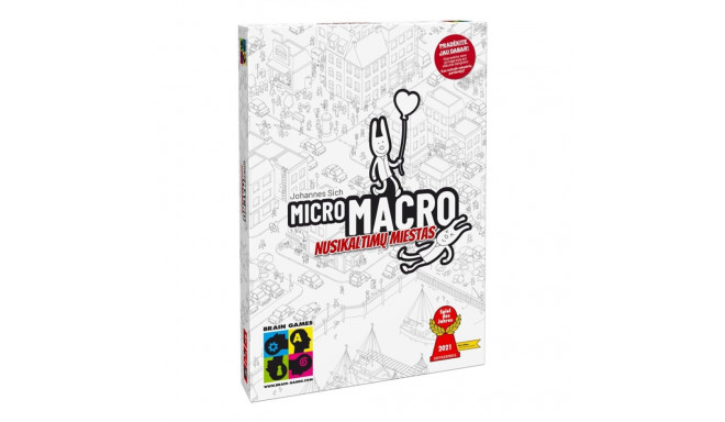 BOARD GAME MICROMACRO CRIME CITY LT