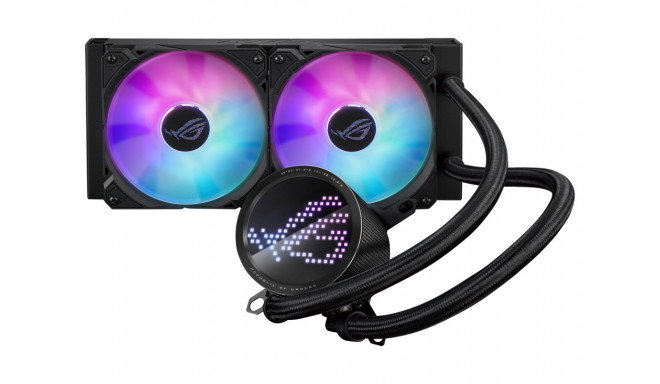 ASUS ROG Ryuo III 240 ARGB Processor Liquid cooling kit 12 cm Black