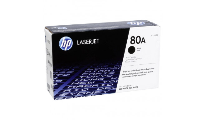 HP 80A lasertoonerikassett, must
