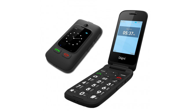 MOBILE PHONE ESTAR DIGNI FLIP BLACK