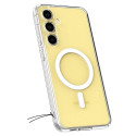 SPIGEN case ULTRA HUBRID MAG compatible with MagSafe for SAMSUNG S24 FE white