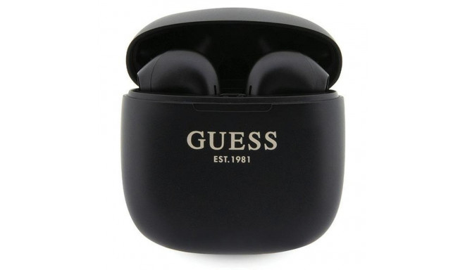 GUESS wireless earphones bluetooth TWS + docking station GUTWST26PSK (Classic EST Logo) black