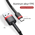 BASEUS cable USB A to Type C 1,5A Cafule CATKLF-U09 3 m balck red