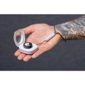 Smart Ring R11M- smart steel ring with charging box Size 7 (17.3mm), black