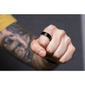 Smart Ring R8 - smart ceramic ring with charging box Size 22mm black