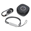 Smart Ring R8 - smart ceramic ring with charging box Size 22mm black