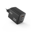 BLUE STAR travel charger GaN 4A 65W 2 x Type C + USB A PD QC4.0 VT-43 black