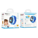 HOCO smartwatch for kids with call function 2G Y100 blue