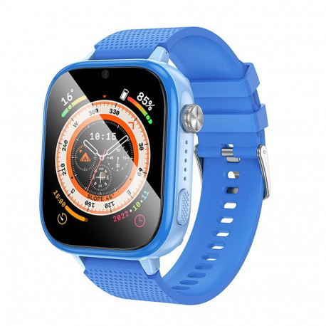 Smartwatch for kids Hoco 1,83" 4G GPS with call function Y101 blue
