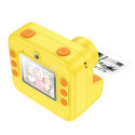 HOCO digital kids camera with printer DV200 yellow