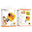 HOCO digital kids camera with printer DV200 yellow