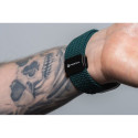 FORCELL F-DESIGN FA02 nylon magnetic strap for APPLE Watch 42 / 44 / 45 / 49 mm rainforest green