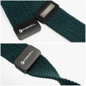 FORCELL F-DESIGN FA02 nylon magnetic strap for APPLE Watch 42 / 44 / 45 / 49 mm rainforest green