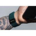 FORCELL F-DESIGN FA02 nylon magnetic strap for APPLE Watch 42 / 44 / 45 / 49 mm rainforest green