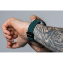 FORCELL F-DESIGN FA02 nylon magnetic strap for APPLE Watch 42 / 44 / 45 / 49 mm rainforest green