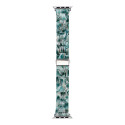 FORCELL F-DESIGN FA04 marble textured resin strap for APPLE Watch 38 / 40 / 41 mm green