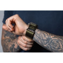 FORCELL F-DESIGN FA02 nylon magnetic strap for APPLE Watch 42 / 44 / 45 / 49 mm olive green