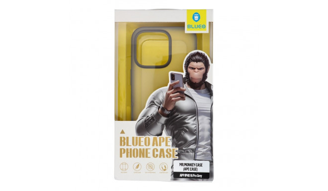 BLUEO APE Phone Case - Apple iPhone 16 Pro gray