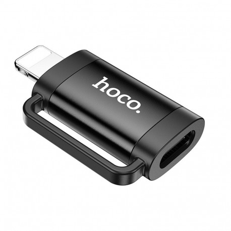Adapter OTG Lightning to USB C Hoco 2A UA31B black