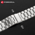 FORCELL F-DESIGN FA10 strap for APPLE Watch 42 / 44 / 45 / 49 mm silver