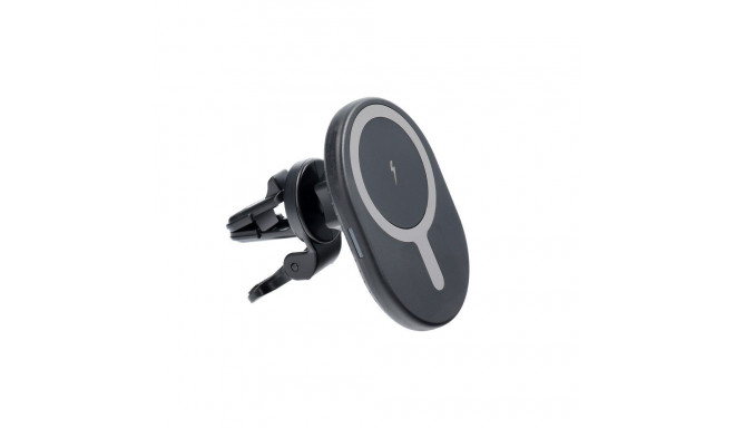 Magnetic car holder for air vent with wilress charging compatible with MagSafe 15W D8 black