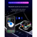 Transmiter MP3 bluetooth 5.0 + card TF reader + 2 x USB A QC3.0 BC52L black