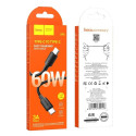 HOCO cable Type C to Type C PD 3A 60W X96 1 m black