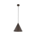 LAMP PENDANT CONO M E27 15W BROWN