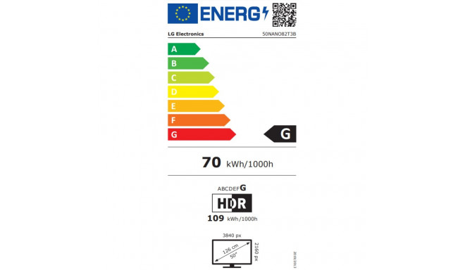 LG 4K Smart NanoCell TV | 50NANO82T3B | 50" | Smart TV | webOS 24 | Black