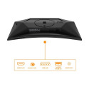 AOC C27G4ZXU | 27 " | VA | FHD | 16:9 | 280 Hz | 1 ms | 1920 x 1080 pixels | 300 cd/m² | HDMI ports 