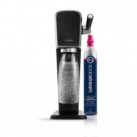 Sodastream Art saturator + 1 pudel + gaas must