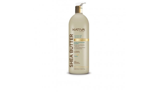 KATIVA SHEA BUTTER coconut & marula oil conditioner 1000 ml