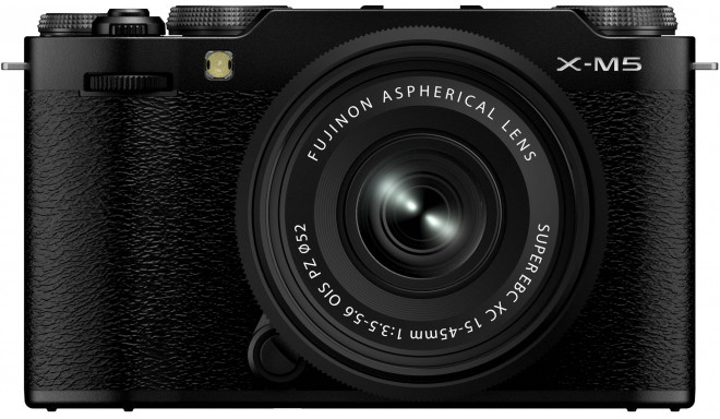Fujifilm X-M5 + 15-45mm, must