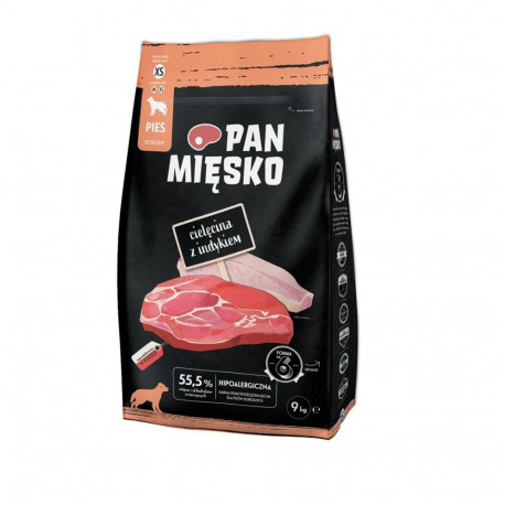PAN MIĘSKO vasikaliha kalkuniga XS kuiv koeratoit 9kg