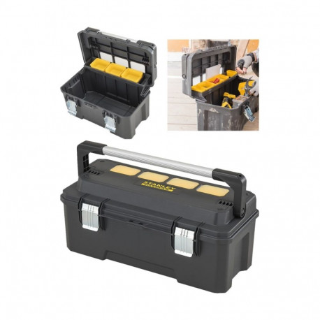 Stanley FMST1-75791 väike osade/tööriistakast metall, plast must