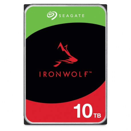 Seagate IronWolf sisemine kõvaketas 10 TB 256 MB 3.5" Serial ATA III (ST10000VN000)
