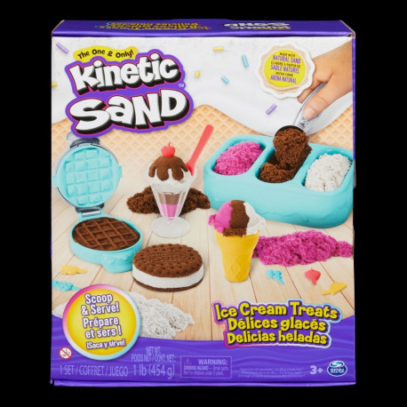 KINETIC SAND mängukomplekt Jäätis (lõhnatu)