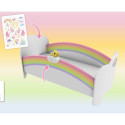 BABY BORN bed Rainbow