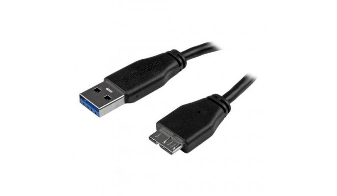StarTech.com Slim Micro USB 3.0 Cable - M/M - 15cm (6in)