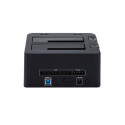 StarTech.com Dual-Bay USB 3.0 to SATA and IDE Hard Drive Docking Station, USB Hard Drive Dock, Exter