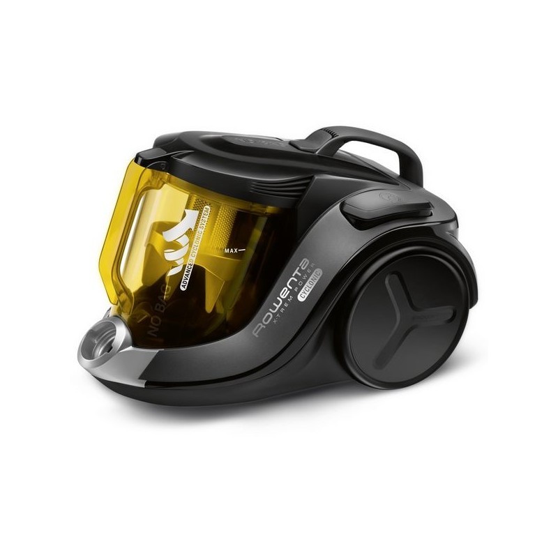 Spruit kwartaal Attent Cyclonic Vacuum Cleaner Rowenta RO6984 2,5 L 750W 75 dB (A) Black Yellow -  Vacuum cleaners - Photopoint