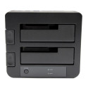 StarTech.com Dual-Bay USB 3.0 / eSATA to SATA Hard Drive Docking Station, USB Hard Drive Dock, Exter