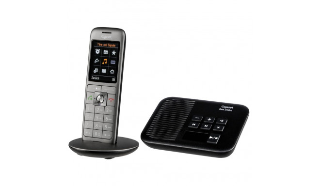 Gigaset CL660A DECT telephone Anthracite, Black